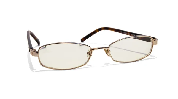 Óculos Sobre Fundo Branco — Fotografia de Stock