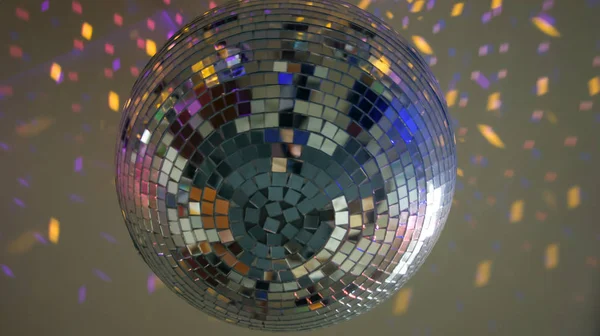 Grote Disco Bal Het Donker — Stockfoto