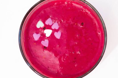 lezzetli meyve yüzlü bal ile