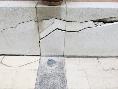 beton kaldırım dokusu ve arkaplanı.