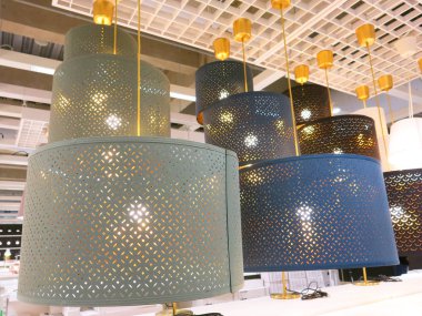 İç tasarımda güzel lambalar