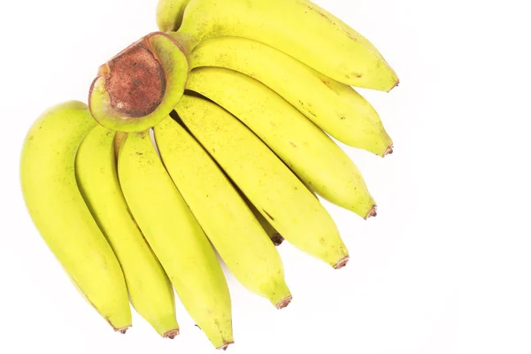 白を基調とした新鮮な生バナナ — ストック写真