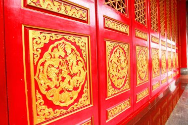 architectural detail of ancient temple