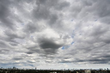 Gökyüzündeki güzel bulutlar 