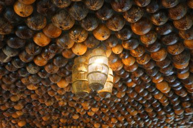 Coconut pattern in home. 