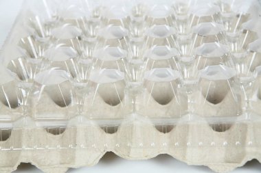 white plastic box on a light background