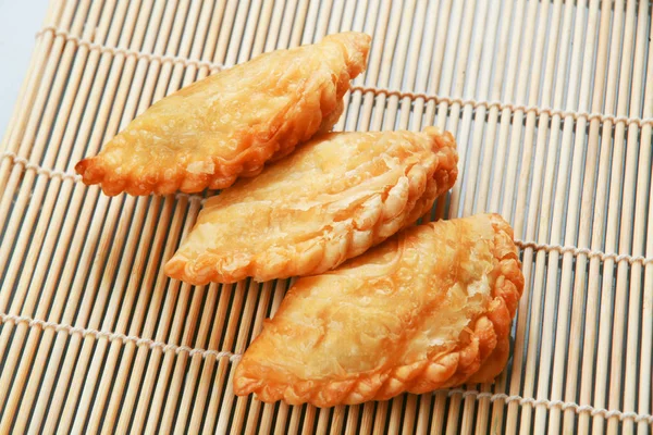 Close View Homemade Puff Pastry — 图库照片