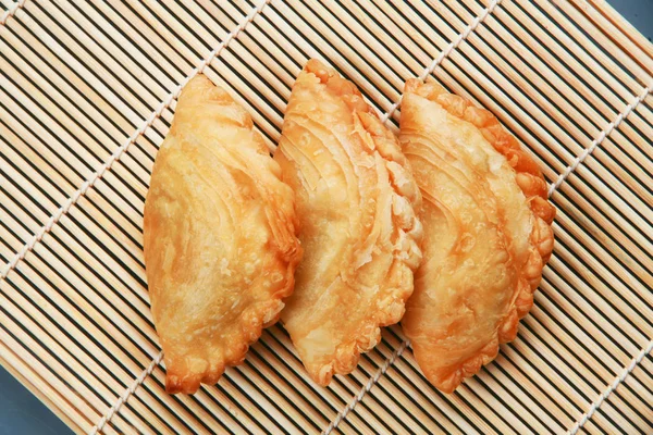 Close View Homemade Puff Pastry — 图库照片