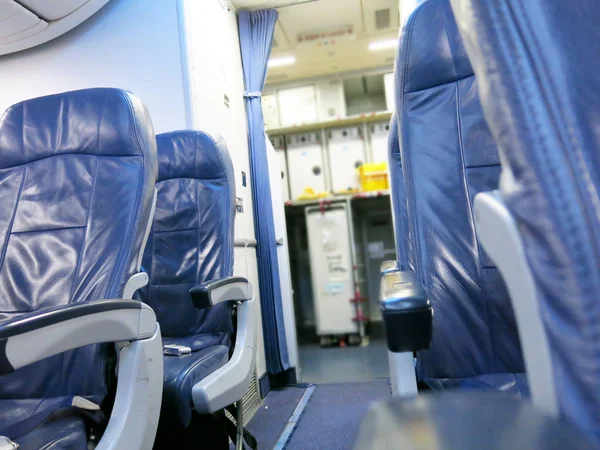 Interior Passenger Plane — Stock Photo, Image