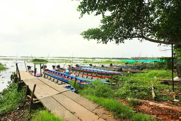 Fishing Boats River — Stock Photo, Image