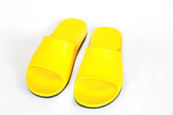 Close Flip Flops Isolated White Background — ストック写真