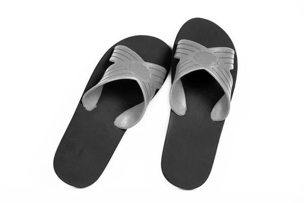 Close Flip Flops Isolated White Background — Foto de Stock