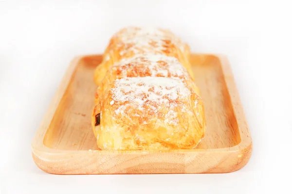 Delicious Fresh Baked Sweet Buns Close — Stock Photo, Image