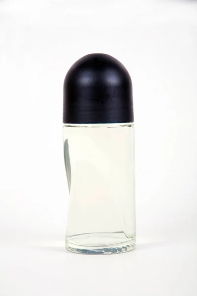 Close View Cosmetics Container White Background — ストック写真