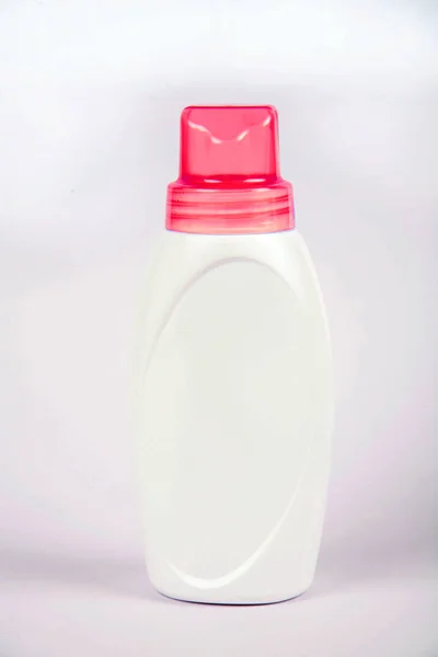 Close View Cosmetics Container White Background — Φωτογραφία Αρχείου