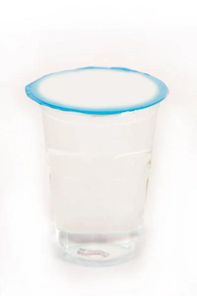 Dricka Vatten Plast Förpackning — Stockfoto