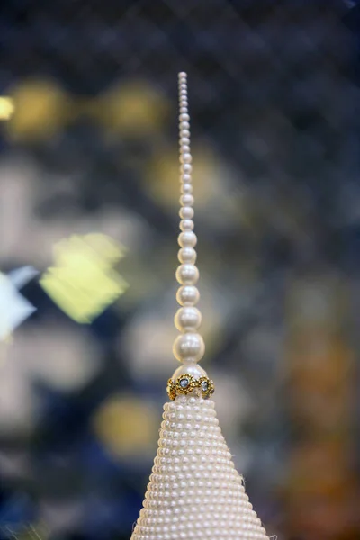 Thai Art Culture Pearl Decoration — Fotografia de Stock