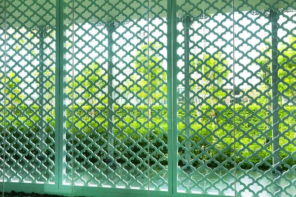 Wall decoration design with terrace in home