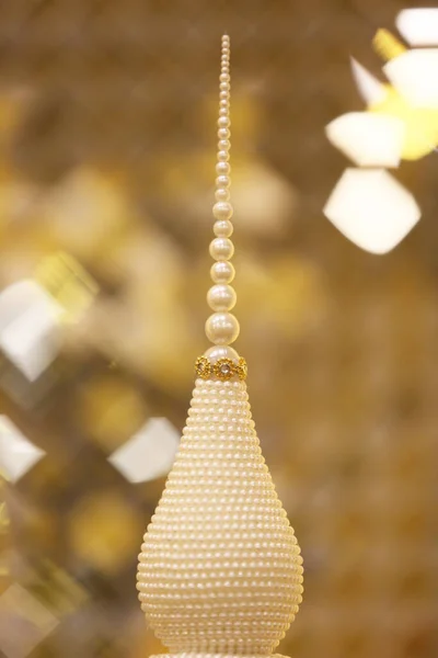 Thai Art Culture Pearl Decoration — Photo