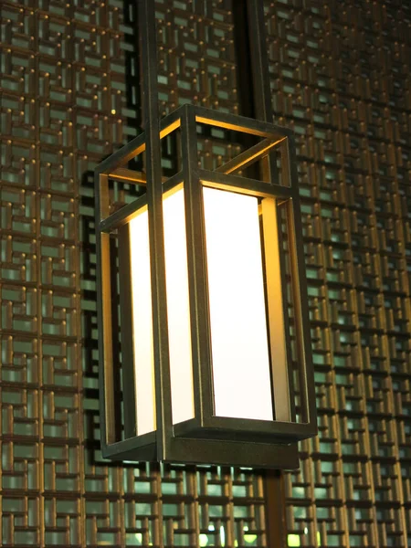 Modern Illuminated Lamp Room — Stock fotografie