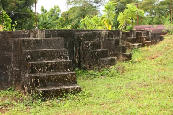 Old Concrete Stairs Outdoor — Fotografia de Stock