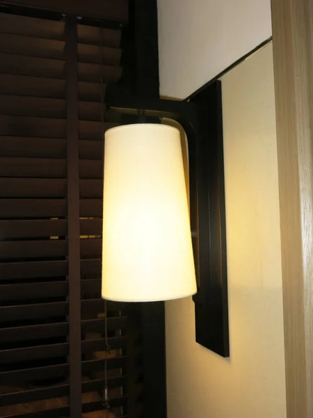 Modern Illuminated Lamp Room — Foto de Stock