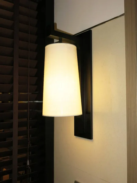 Modern Illuminated Lamp Room — Foto Stock