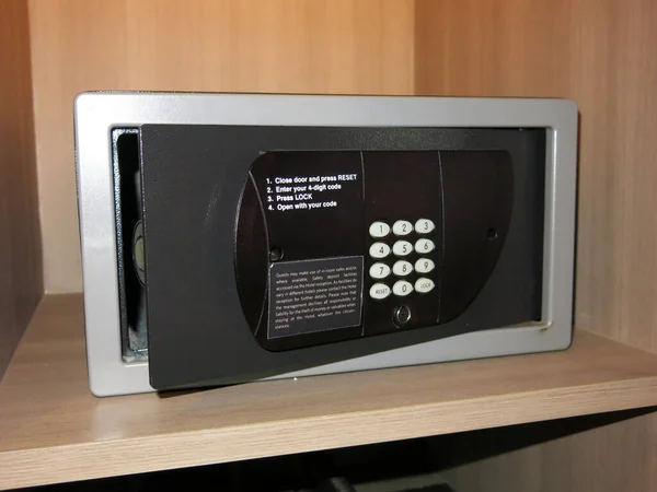 Close Modern Safe — Foto Stock