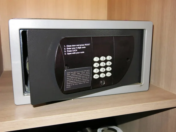 Close Modern Safe — Foto Stock