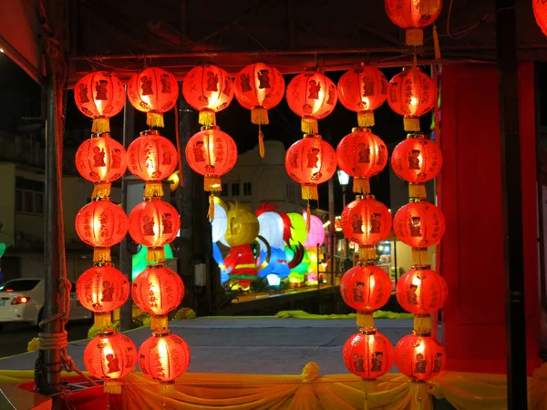 Red Lanterns New Year Festival — Stockfoto
