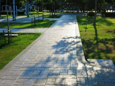 Parkın güzel manzarası 