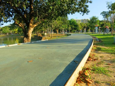 Parkın güzel manzarası 