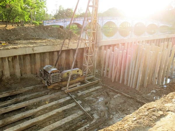 Costruzioni Metalliche Nuovo Cantiere — Foto Stock