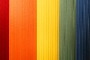 Parlak perde dokusunun yakın plan görüntüsü