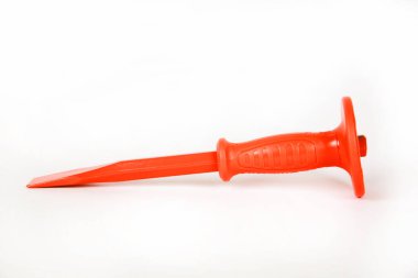 Metal equipment isolated in white background.