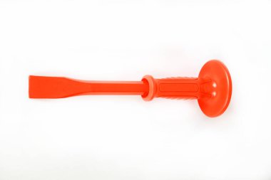 Metal equipment isolated in white background.