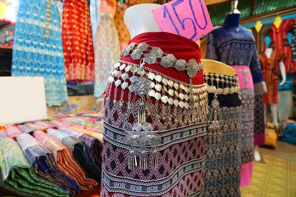 Thai Culture Souvenirs Hanging Shop Market — Stock Photo, Image