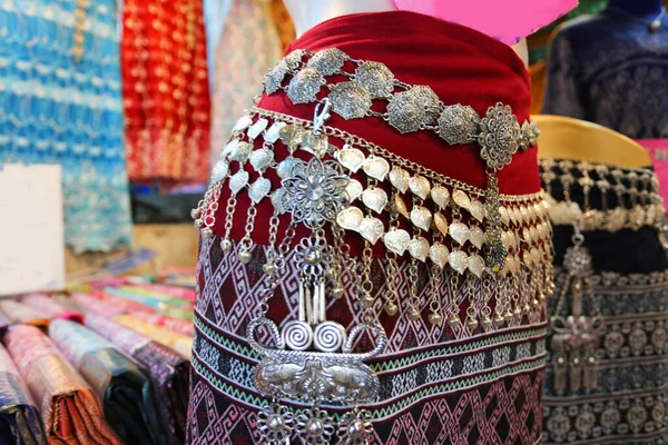 Thai Culture Souvenirs Hanging Shop Market — 스톡 사진