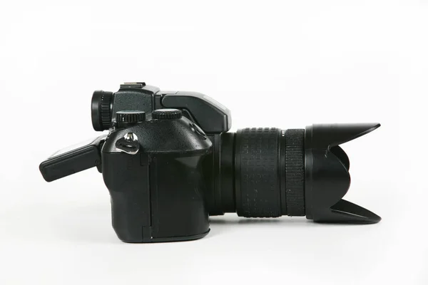 Camera Lens White Background — Stock Photo, Image