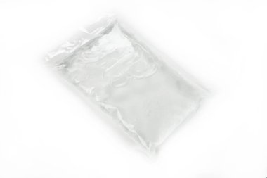 white plastic bag isolated on a background
