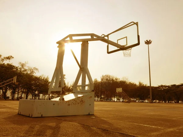 Basketball Hoop Street — Stock Photo, Image