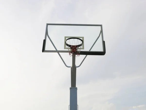 Basketball Hoop Street — Stock Photo, Image
