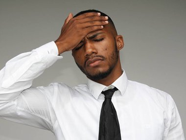 Bir endişe iş kişi