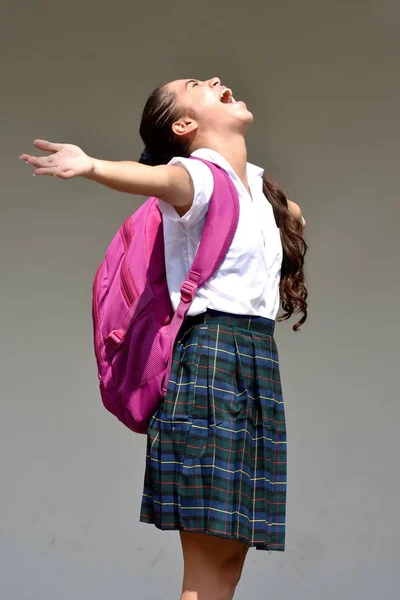 Estudante Colombiano Católico Liberdade — Fotografia de Stock