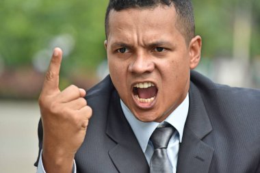 İş adamı ve öfke