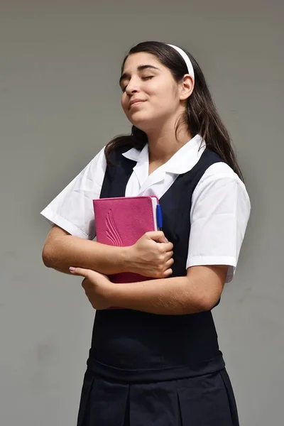 Портрет Студента Католицьких Колумбійський Дівчина — стокове фото