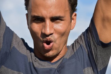 Başarılı bir farklı erkek