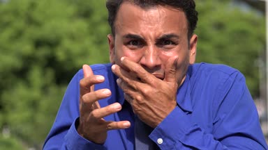 Dehşete korkulu genç İspanyol iş adamı