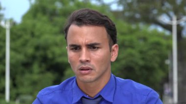 Hayal kırıklığına İspanyol iş adamı ve başarısızlık