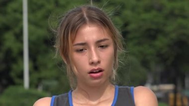 Genç Latin kız karışık